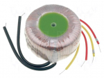 Transformer: toroidal | 35VA | 230VAC | 17V | 2.05A | 0.5kg | &Oslash;: 68mm | IP00