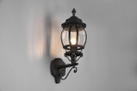 Trio Elvo sienas lampa E27 matt black lantern upwards 206967132 4017807543803