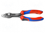 Pliers | adjustable | narrow profile | Grip capac: 3&divide;16mm | L: 150mm