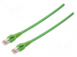 Patch cord | S/FTP | Cat 6a | RJ45 plug,both sides | stranded | Cu | 2m