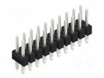 Connector: pin strips | pin header | male | PIN: 20 | THT | 3A | 250V | 2x10