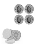 Riff Spare round microfiber cloth for window cleaning robots 4 pcs.