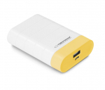 Toiteallikad // Akupangad (POWER BANKS) // EMP110WY Power Bank 4800mAh Graviton biało-ż&oacute;łty Esperanza