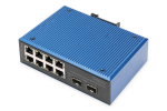 Digitus Industrial 8+2 port Fast Ethernet PoE switch