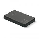Powerbank 10 000mAh, 1x USB, 2x USB-C, 20W, QC4+, LCD screen, black