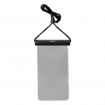Baseus AquaGlide Waterproof Phone Case with Cylindrical Slide Lock / black