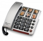 amplicomms BigTel 40 Plus Analog telephone Black, Grey
