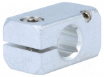 Mounting coupler | D: 12mm | S: 10mm | W: 20mm | H: 20mm | L: 35.5mm