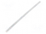 Ruler | figures vertically arranged,self-adhesive | W: 11mm