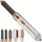 ProfiCare Hot Air Curling Brush PC-HAS 3132, Multistyler white/rose, 4 in 1 &ndash; Multihairstyler