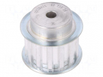 Belt pulley | T10 | W: 25mm | whell width: 40mm | &Oslash;: 42.7mm | aluminium
