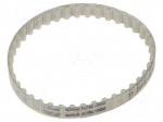 Timing belt | T5 | W: 8mm | H: 2.2mm | Lw: 200mm | Tooth height: 1.2mm