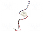 Power supply: switching | 3W | 3&divide;12VDC | 350mA | IP66 | 30x23x52mm | 66%
