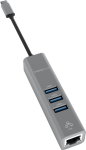 TERRATEC adapter USB-C &rarr; USB3.0/LAN &uuml;hendusega Connect C2