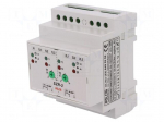 Module: voltage monitoring relay | DIN | DPDT | OUT 1: 250VAC/8A