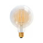 SEGULA LED pirn 125 gold E27 5W 340Lm 1900K h&auml;mardatav