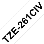 Tint Brother Tapes TZe261CIV 36mm white/black - TZE261CIV