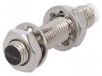Sensor: inductive | Output conf: PNP / NO | 0&divide;2mm | 10&divide;30VDC | M8 | IP67