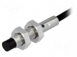 Sensor: inductive | Output conf: NPN / NO | 0&divide;4mm | 10&divide;30VDC | M8 | IP67