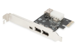 Digitus PCI Express Karte Firewire 1394a (3+1 Port)