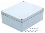 Enclosure: multipurpose | X: 230mm | Y: 280mm | Z: 110mm | ALN | aluminium