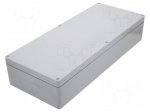 Enclosure: multipurpose | X: 250mm | Y: 600mm | Z: 120mm | polyester