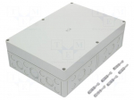 Enclosure: multipurpose | X: 254mm | Y: 361mm | Z: 111mm | TK PS | grey