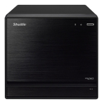 Shuttle PCB-SB860R811 SB860R8 XPC Cube Barebone, S-1851, Intel B860, 4x DDR5, Xe graafika, 500W, black