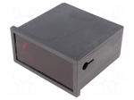 Enclosure: panel | X: 96mm | Y: 48mm | Z: 90mm | ABS | black | Series: DINS