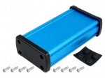 Enclosure: multipurpose | X: 68.7mm | Y: 129mm | Z: 35.2mm | aluminium