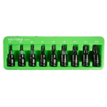 3/8" PAVAROS SPLINE-T&Uuml;&Uuml;PI PIKENDUSOTSAD, 9 TK DS1196