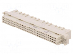Socket | DIN 41612 | type C | female | PIN: 96 | crimped | straight