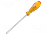 Screwdriver | hex socket | Series: HD Classic | Blade length: 130mm