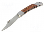Knife | Tool length: 162mm | Features: polished grip