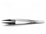 Tweezers | Blades: straight,narrow | Resistance to: abrasion | V: ESD