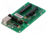 Dev.kit: RFID | RS232 TTL,USB | USB B,pin strips | 90x50mm | 5V