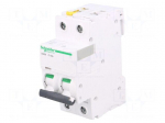 Circuit breaker | 400VAC | Inom: 16A | Poles: 2 | DIN | Charact: C | 6kA