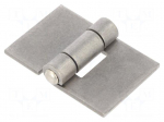Hinge | Width: 60mm | stainless steel | H: 40mm