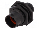 Connector: circular | Series: eco|mate Aquarius | socket | male | 250V