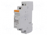 Relay: installation | monostable | NO | Ucoil: 230VAC | Mounting: DIN