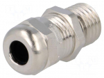 Cable gland | M12 | 1,5 | IP68 | Mat: brass | 10bar | Man.series: HSK-MS-L