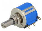 Potentiometer: shaft | multiturn | 10k&Omega; | 2W | &plusmn;5% | 6.35mm | linear | IP40