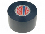 Tape: electrical insulating | W: 50mm | L: 33m | Thk: 130um | black | 250%