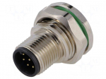 Socket | M12 | PIN: 8 | male | A code-DeviceNet / CANopen | THT | IP67