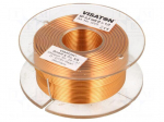 Inductor: air coil | 3.3mH | 1.1&Omega; | &Oslash;: 71mm | H: 29mm | &Oslash;core: 1mm