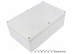 Enclosure: multipurpose | X: 160mm | Y: 250mm | Z: 90mm | EURONORD | grey