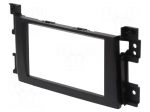 Radio mounting frame | Suzuki | 2 DIN | black