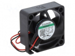 Fan: DC | axial | 12VDC | 30x30x10mm | 5.92m3/h | 15.1dBA | Vapo | 28AWG