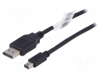 Cable | DisplayPort 1.1a | 1.8m | black
