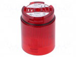 Signaller: lighting | LED | red | Usup: 24VDC | IP65 | &Oslash;50x69mm | -30&divide;60&deg;C